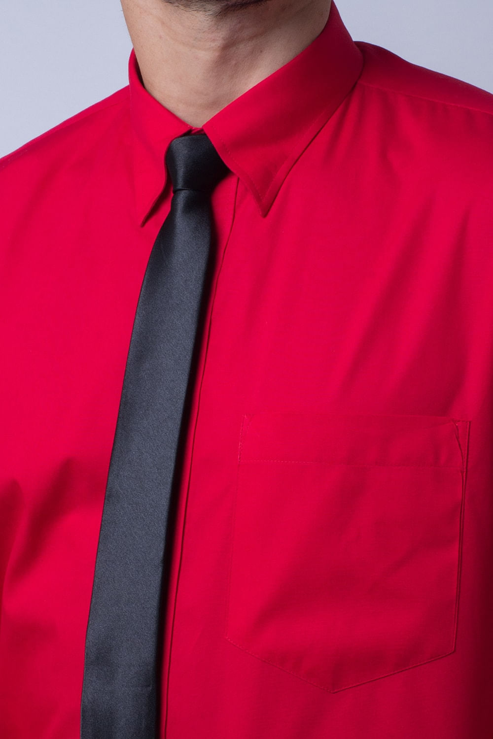 camisa social masculina com gravata