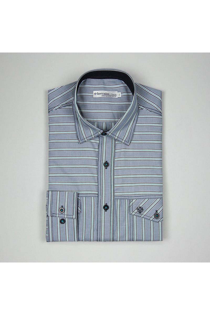 Camisa-Listrada-Algodao-Fio-50-GRAFITE-CLARO-1-233-09466-02
