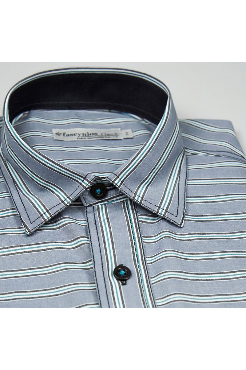 Camisa-Listrada-Algodao-Fio-50-GRAFITE-CLARO-1-233-09466-02