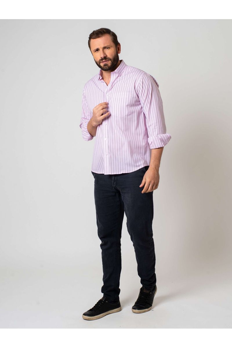 Camisa-Listrada-Algodao-Fio-60-ROSA-ESCURO-053-08167-01
