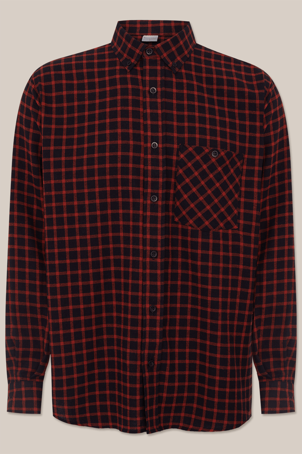 Camisa Xadrez em Flanela ML Marrom