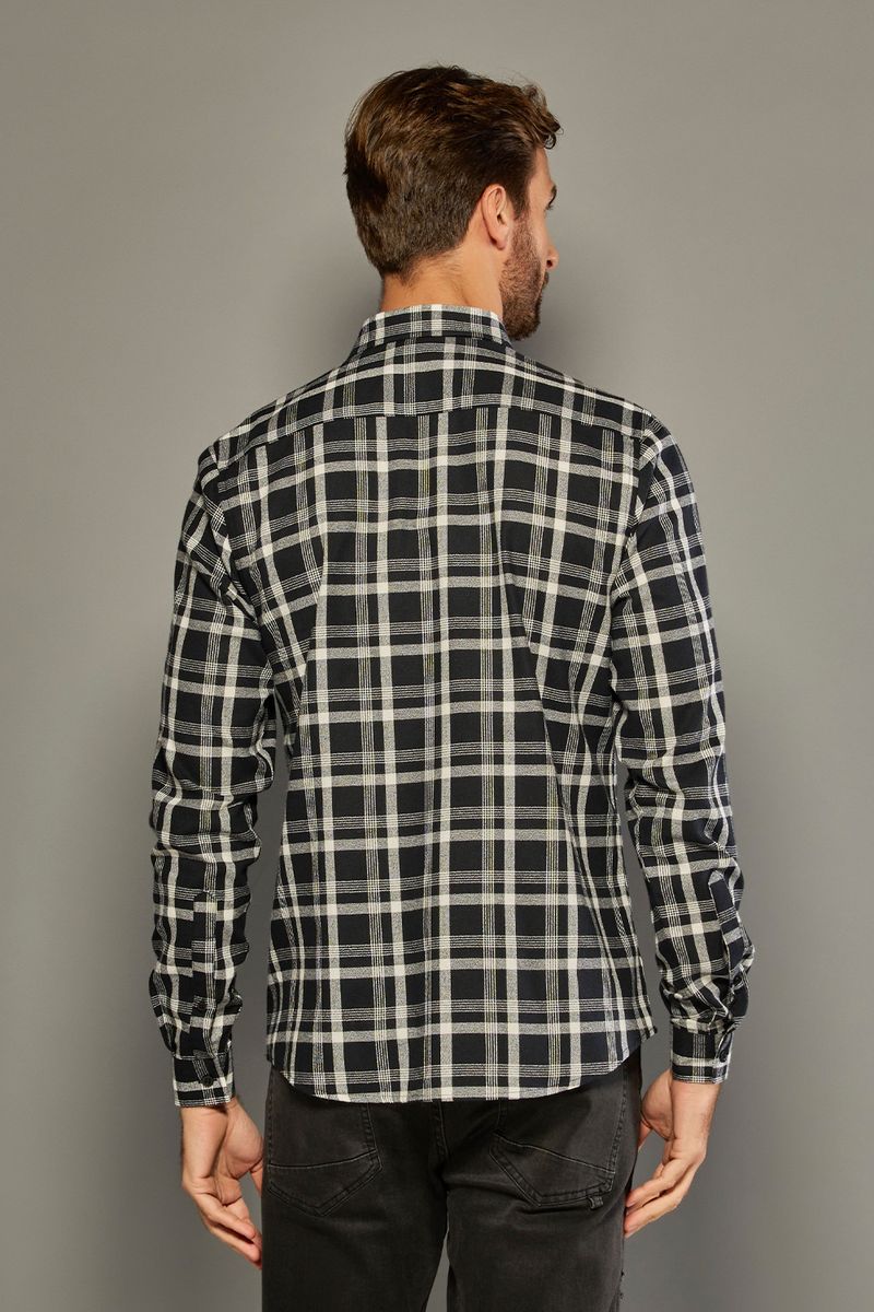 Camisa-Xadrez-em-Flanela-Slim-ML-PRETO-002-19162-01