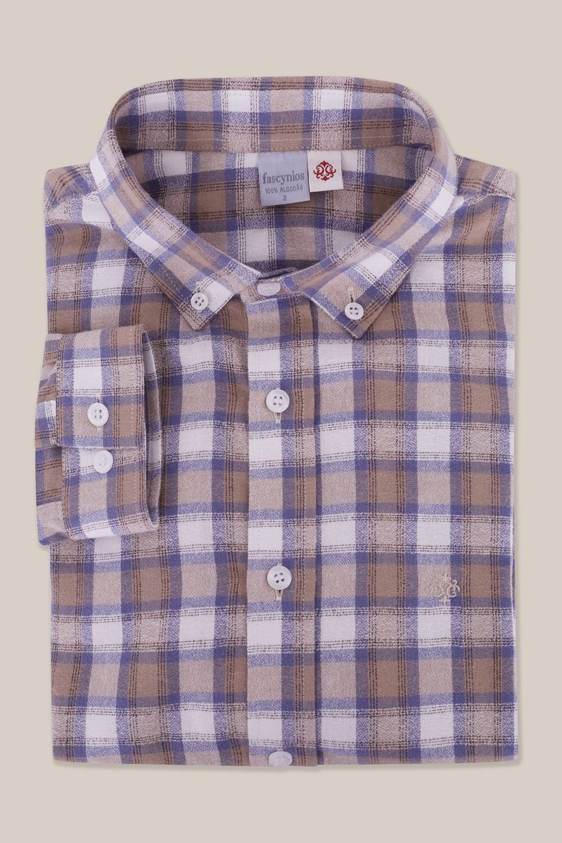 Camisa-Xadrez-em-Flanela-Slim-ML-CREME-060-19162-01