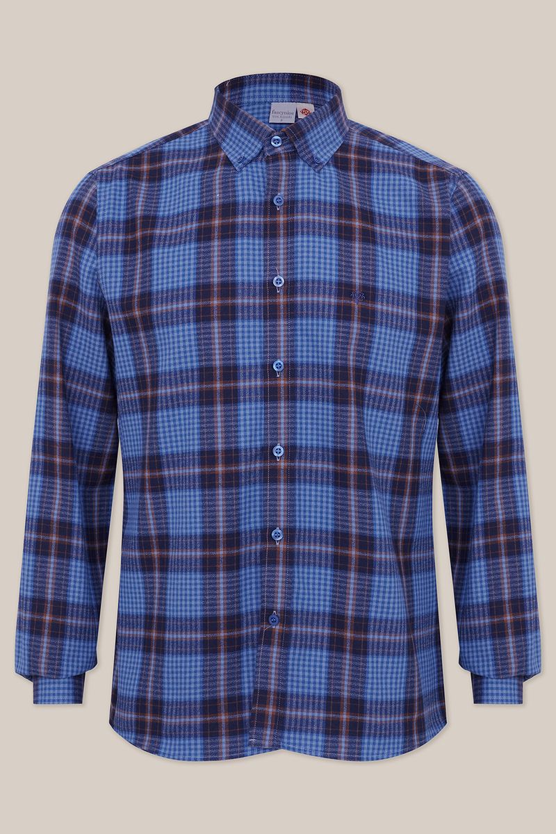 Camisa-Xadrez-em-Flanela-Slim-ML-AZUL-068-19162-02