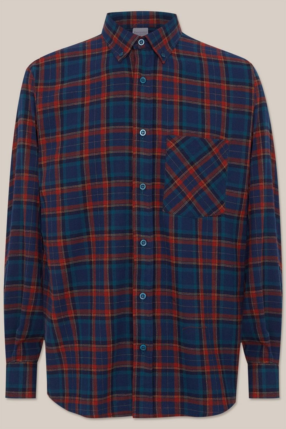 Camisa Xadrez em Flanela ML Verde