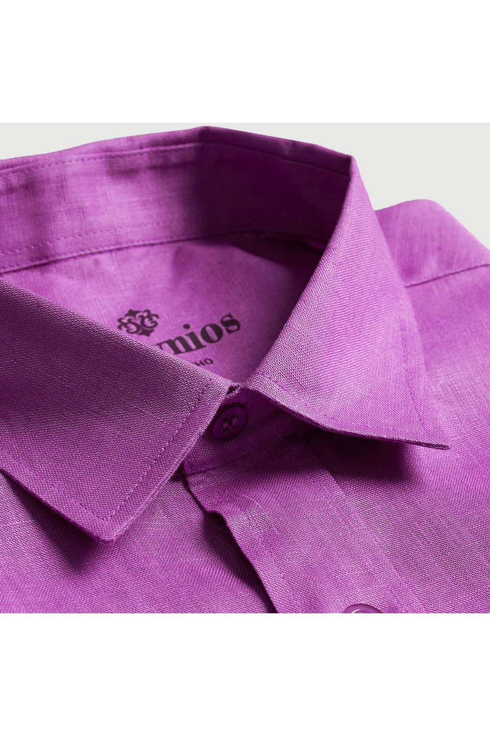 Camisa em Puro Linho ML Roxo