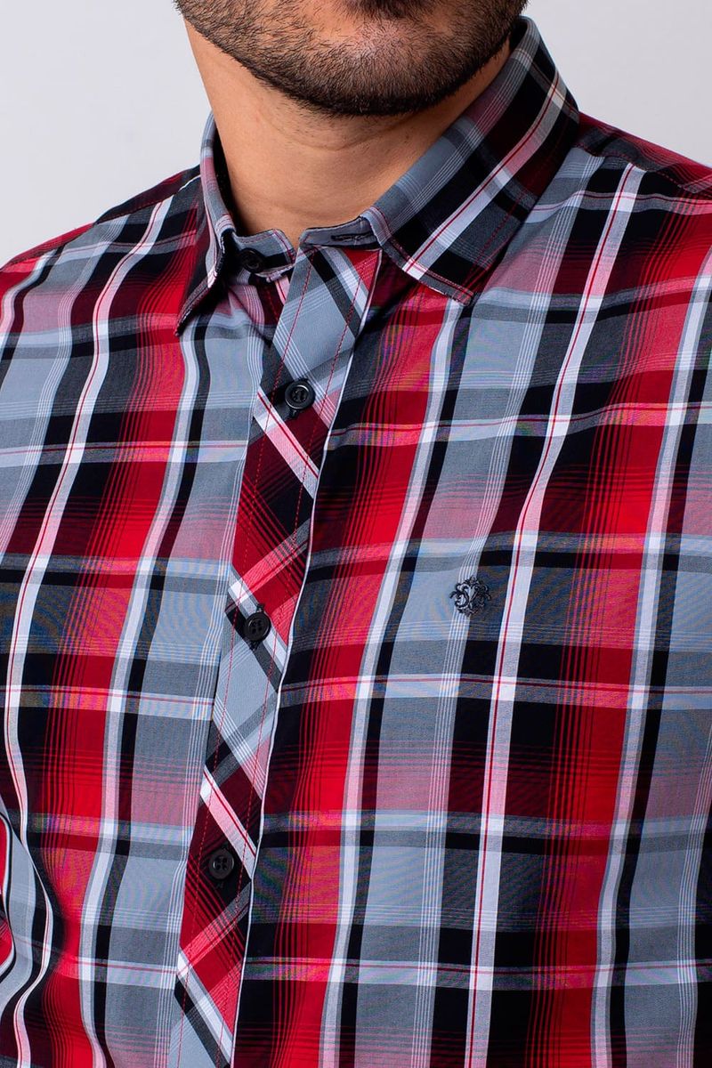 Camisa-Slim-Xadrez-Algodao-ML-VERMELHO-003-06876-01