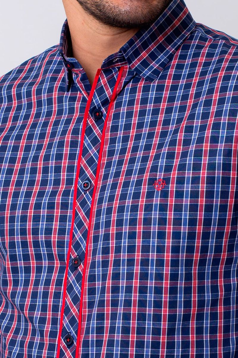 Camisa-Slim-Xadrez-Algodao-ML-MARINHO-465-07450-01