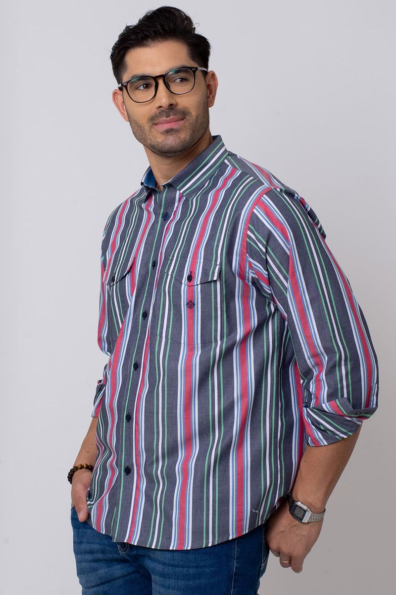 Camisa-Listrada-Algodao-ML-AZUL-MEDIO-007-07448-01