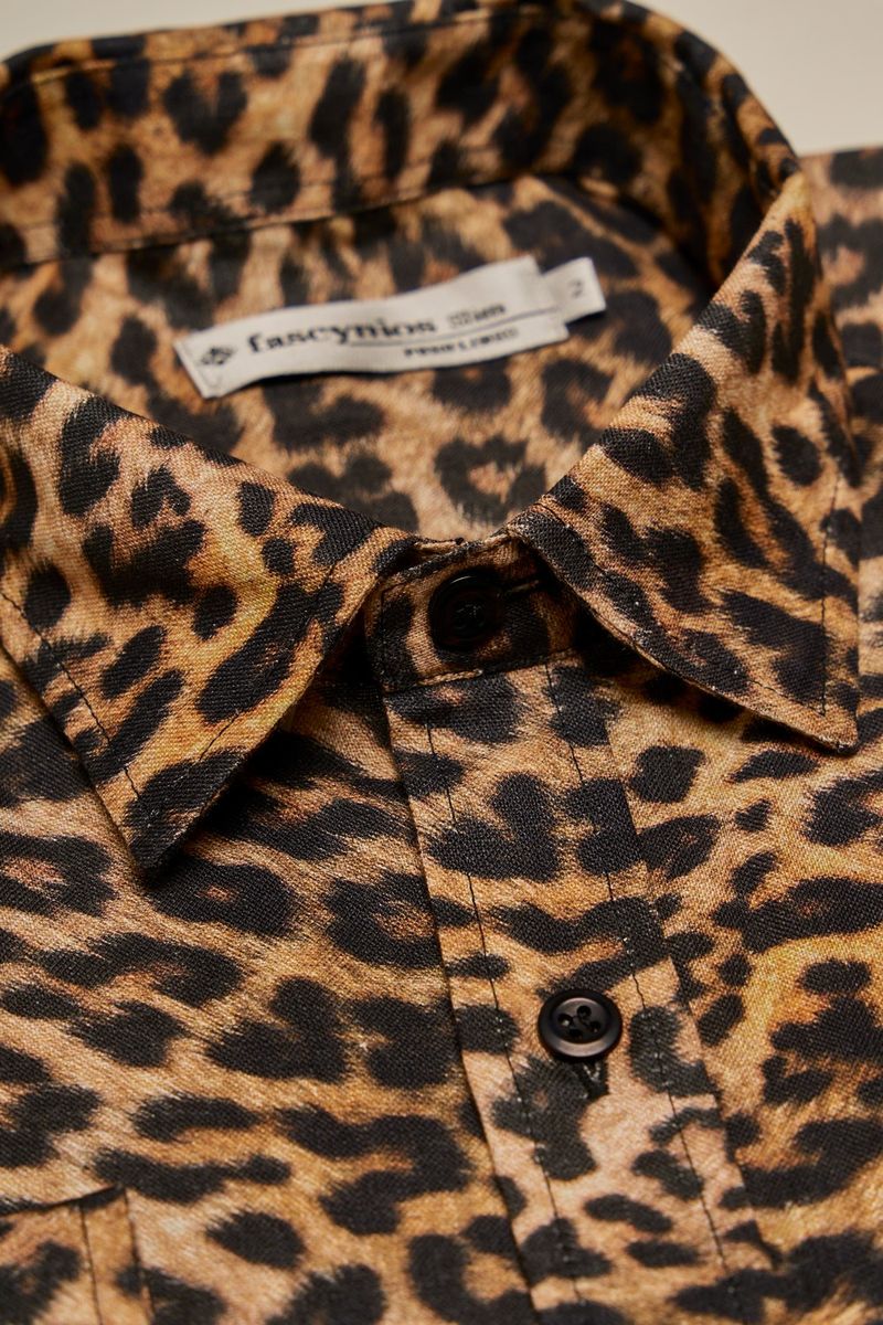 Camisa-Slim-Estampada-Puro-Linho-ML-MARROM-CLARO-049-09102-01