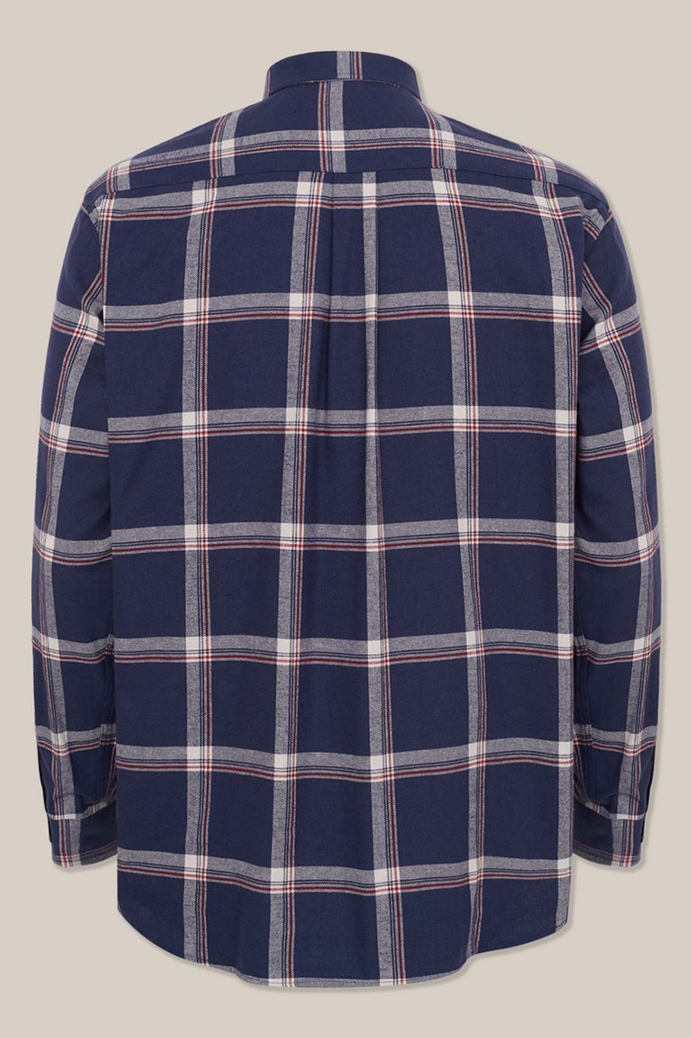 Camisa Xadrez em Flanela ML Azul