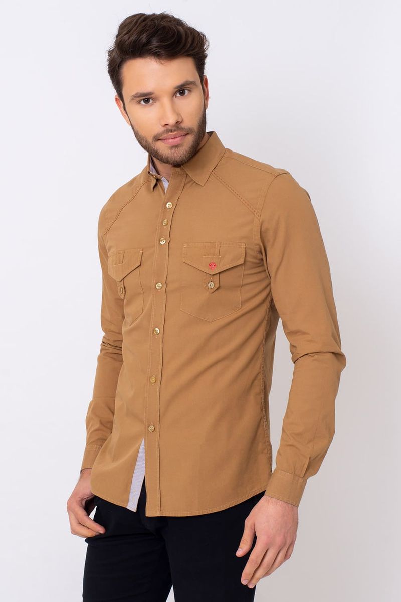 Camisa-Slim-Algodao-ML-CARAMELO-046-03448-01