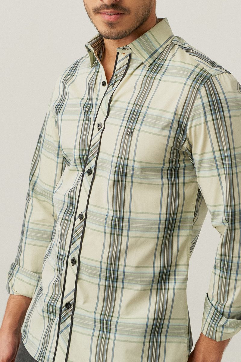 Camisa-Slim-Xadrez-Algodao-ML-AMARELO-CLARO-048-05308-01