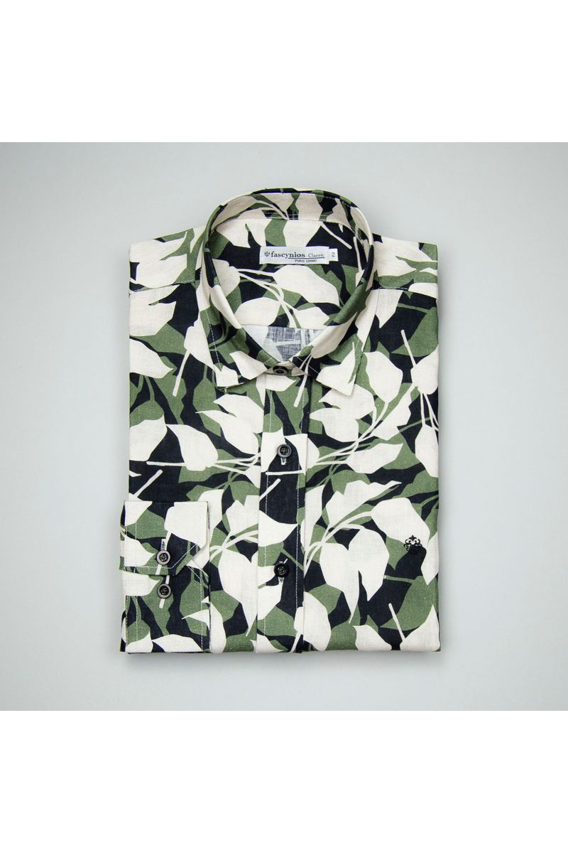 Camisa-Estampada-Puro-Linho-ML-VERDE-OLIVA-016-09622-02