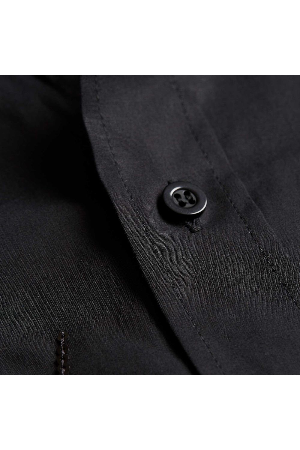Camisa Bordada Algodão Fio 60 ML Preto