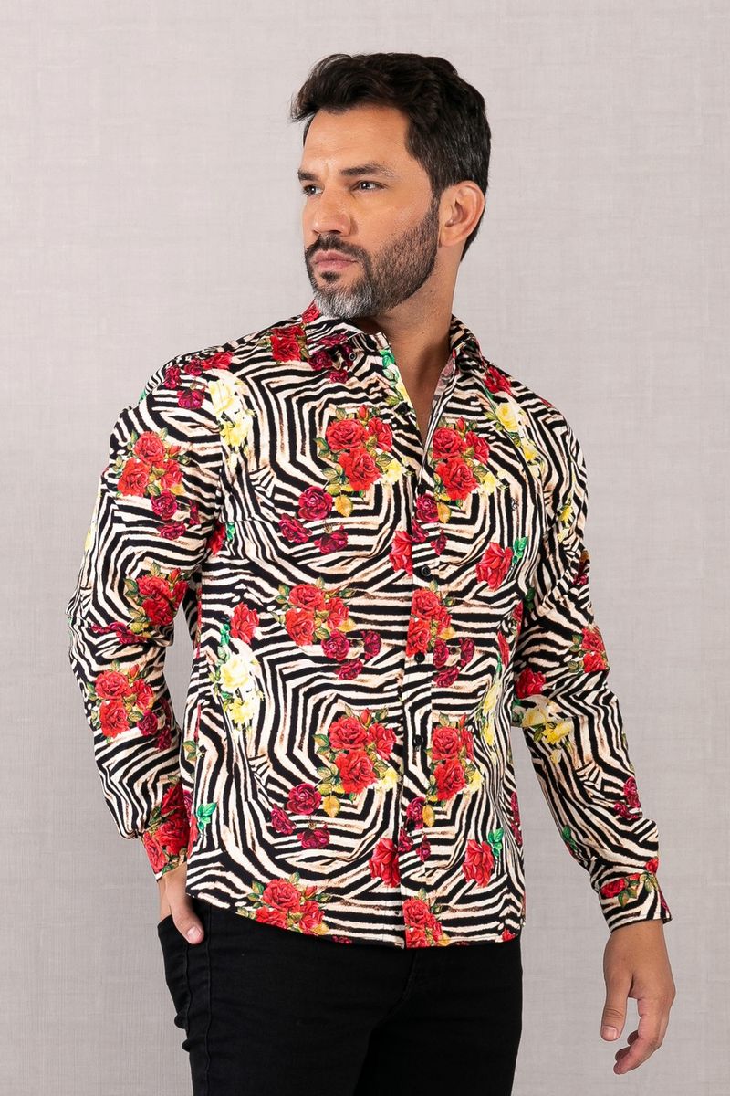 Camisa-Slim-Estampada-Algodao-com-Elastano-ML-VERMELHO-003-08335-04