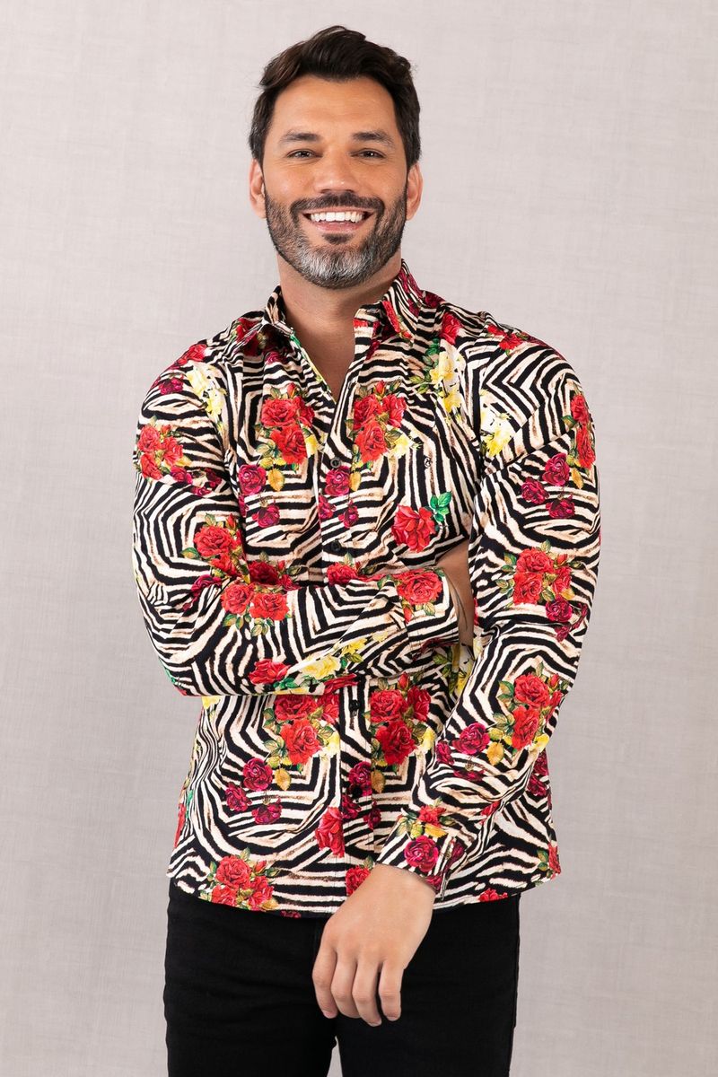 Camisa-Slim-Estampada-Algodao-com-Elastano-ML-VERMELHO-003-08335-04