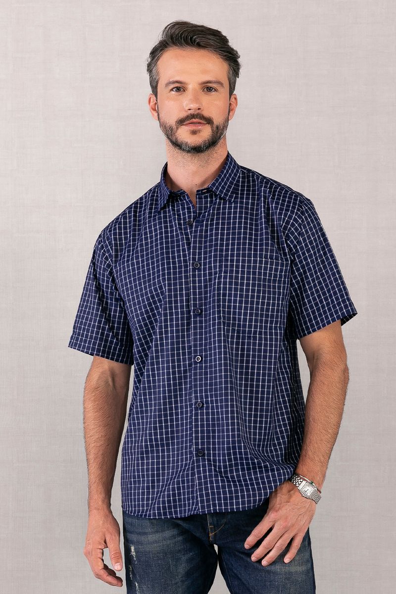 Camisa-Xadrez-Passa-Facil-MC-AZUL-MARINHO-052-19280-04