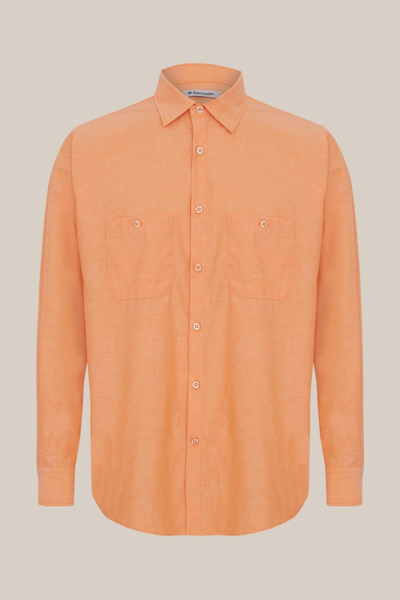 Camisa-Algodao-Misto-ML-LARANJA-032-19270-01