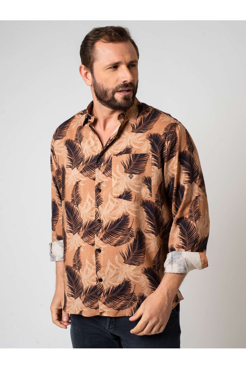 Camisa-Estampada-Linho-c--Modal-ML-CHOCOLATE-340-10570-01