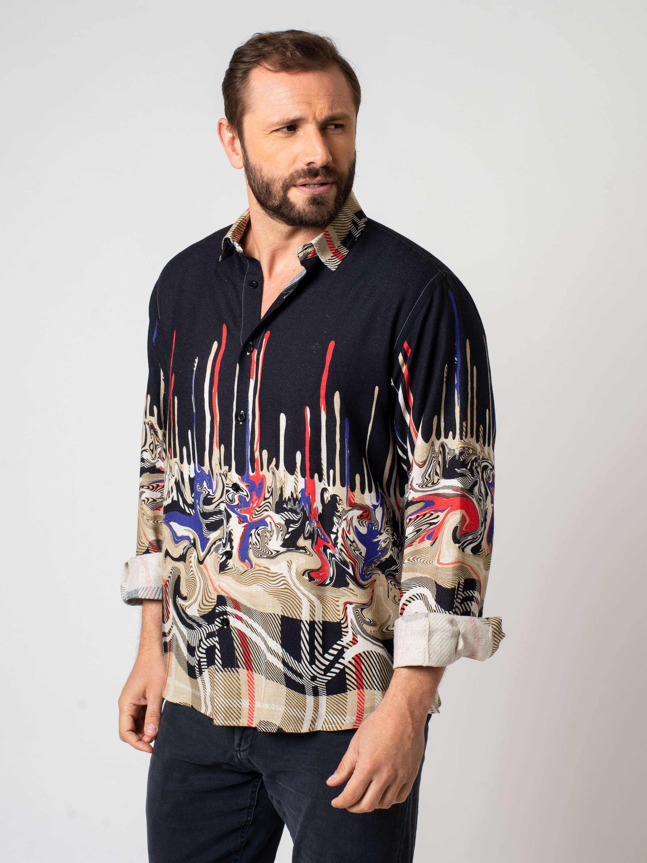 Camisa estampada