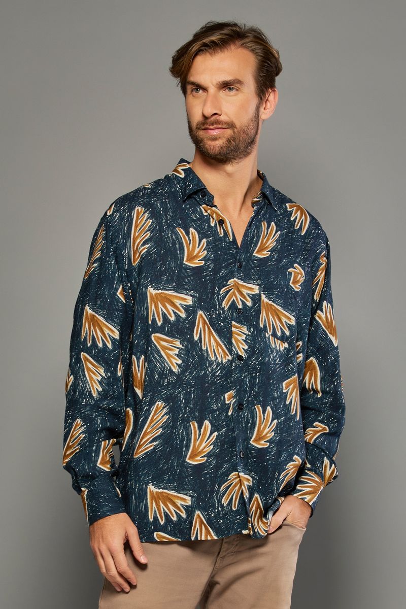 Camisa-Estampada-Linho-C--Modal-ML-AZUL-MARINHO-052-19160-08