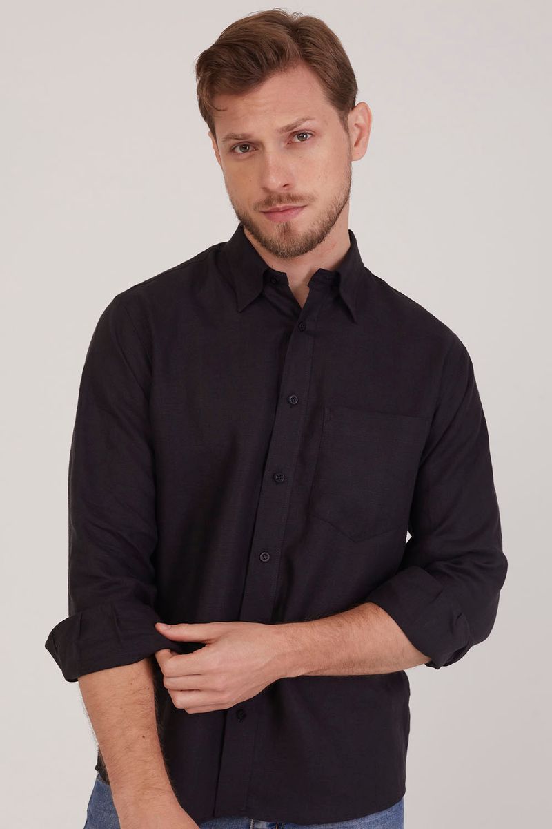 Camisa-em-Puro-Linho-ML-PRETO-002-09626-01