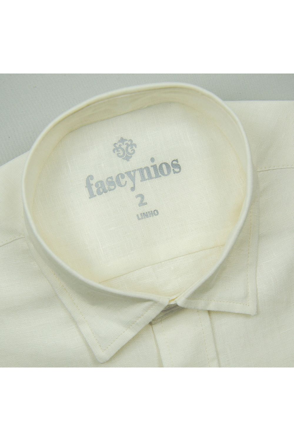 Camisa em Puro Linho ML Creme
