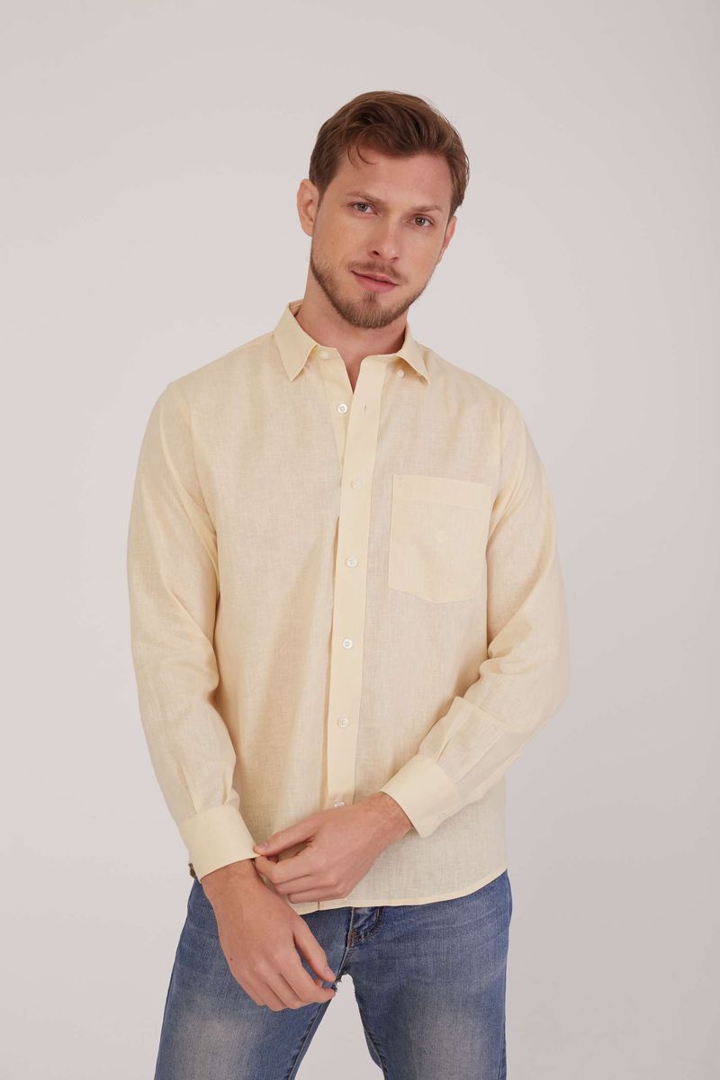Camisa-Linho-com-Algodao-ML-MANTEIGA-166-04942-02