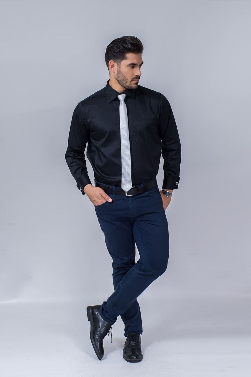 Camisa-Social-para-Abotoadura-Algodao-Fio-50-PRETO-002-19400-07