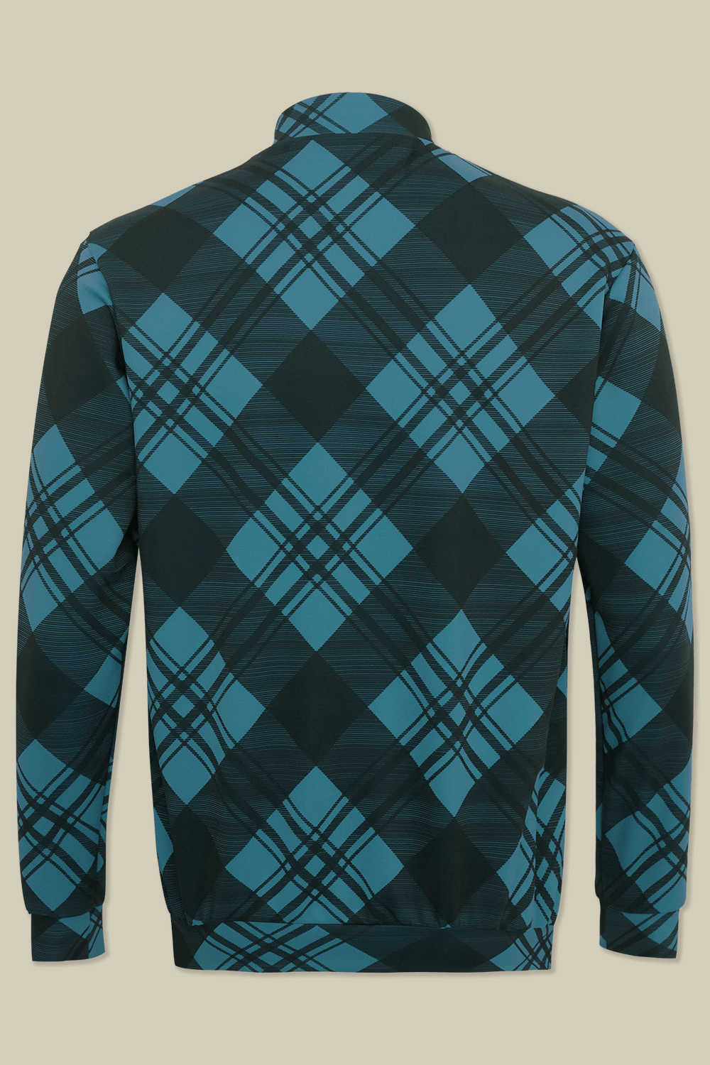 Jaqueta Bomber em Neoprene Azul Claro