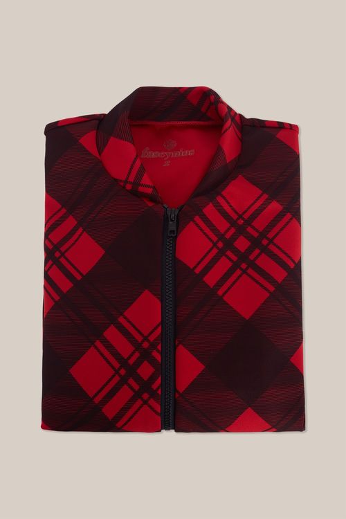 Jaqueta Bomber em Neoprene Bordo