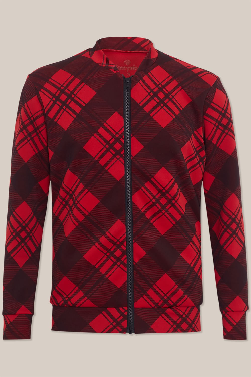 Jaqueta Bomber em Neoprene Bordo