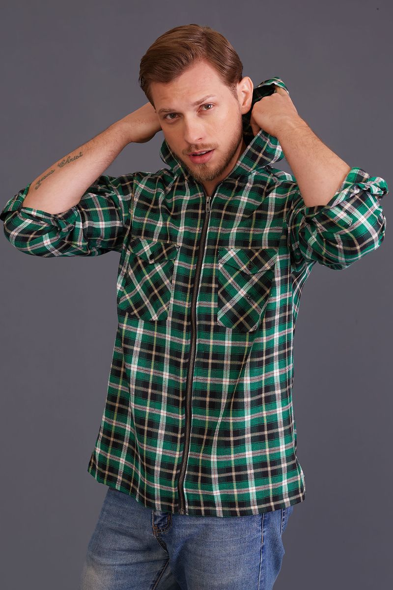 Camisa-Flanela-Xadrez-Ziper-Capuz-ML-VERDE-1-079-08371-01