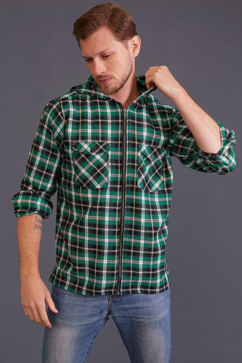 Camisa-Flanela-Xadrez-Ziper-Capuz-ML-VERDE-1-079-08371-01