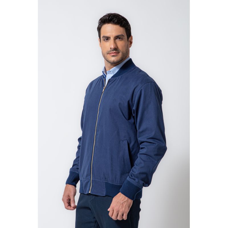 Jaqueta Bomber Azul