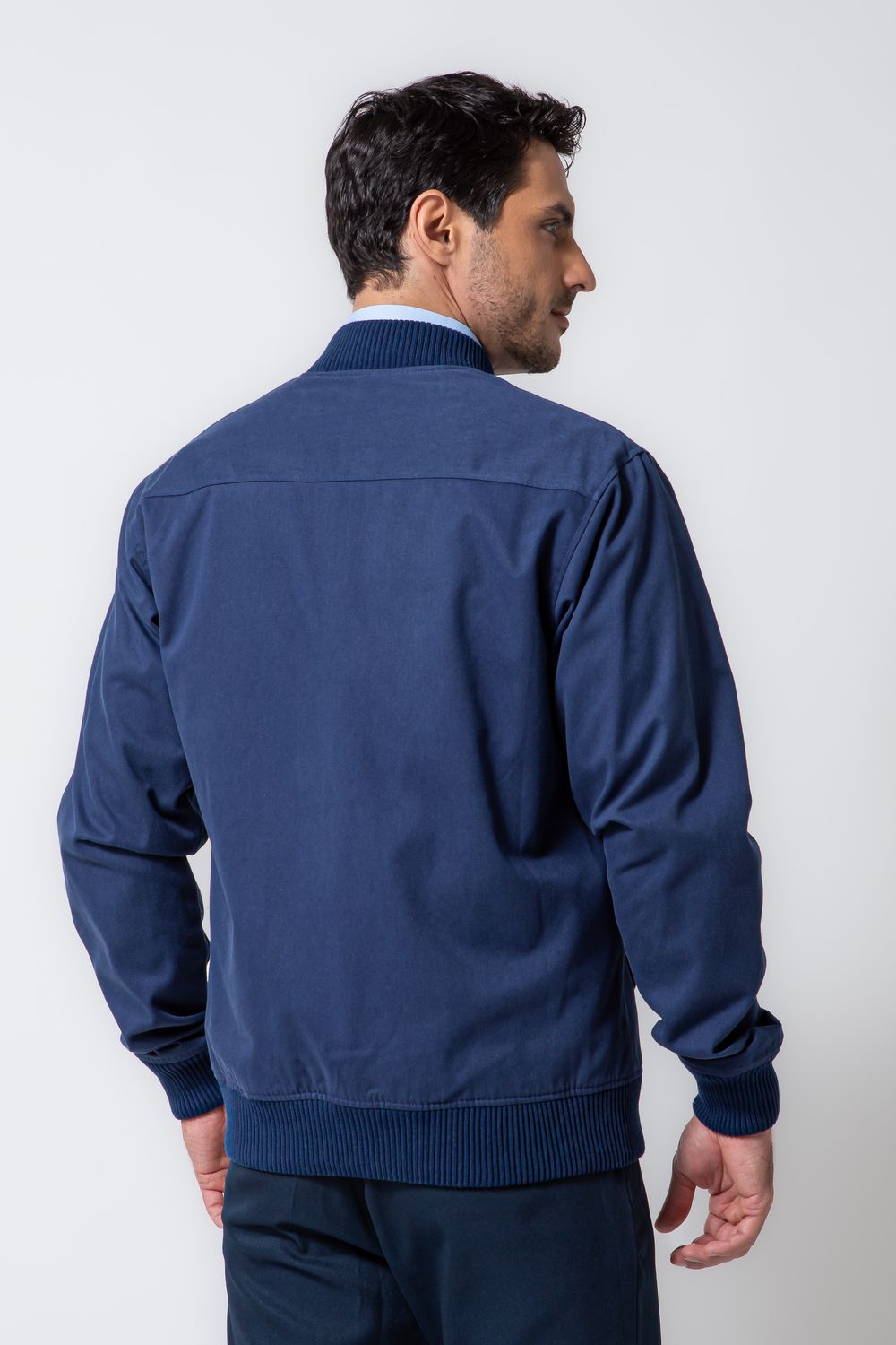 Jaqueta Bomber Azul