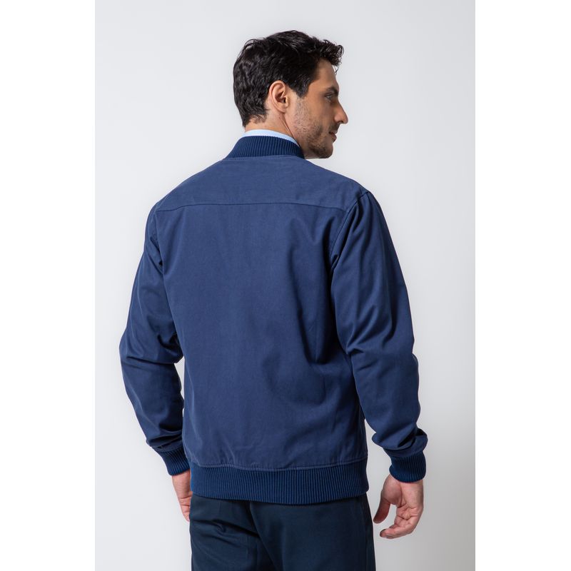 Jaqueta Bomber Azul