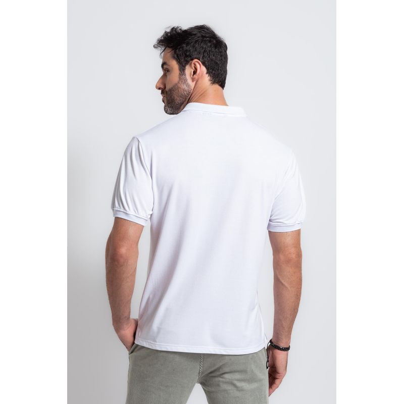 Camisa Polo MC Branco