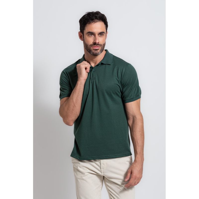 Camisa Polo MC Verde