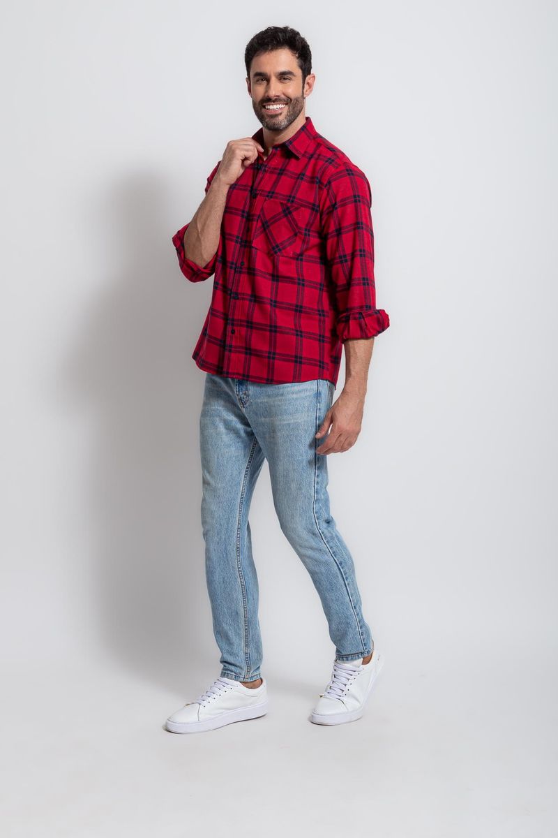 Camisa-Xadrez-em-Flanela-ML-VERMELHO-ESCURO-045-19153-09