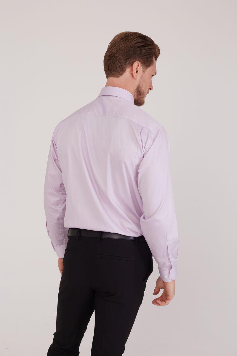 Camisa-Social-Slim-Comfort-Algodao-Fio-80-LILAS-CLARO-184-01846-443