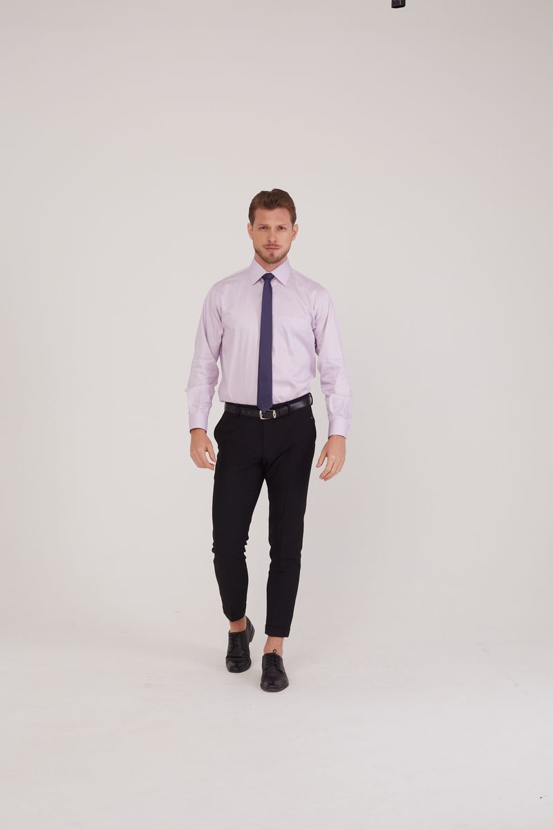 Camisa-Social-Slim-Comfort-Algodao-Fio-80-LILAS-CLARO-184-01846-443