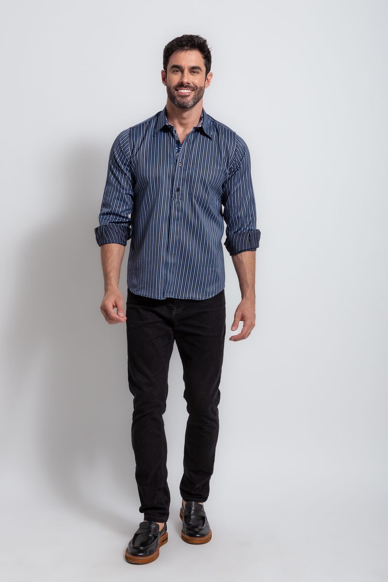 Camisa-Social-Listrada-Slim-Comfort-Algodao-Fio-80-AZUL-CELESTE-067-02472-02