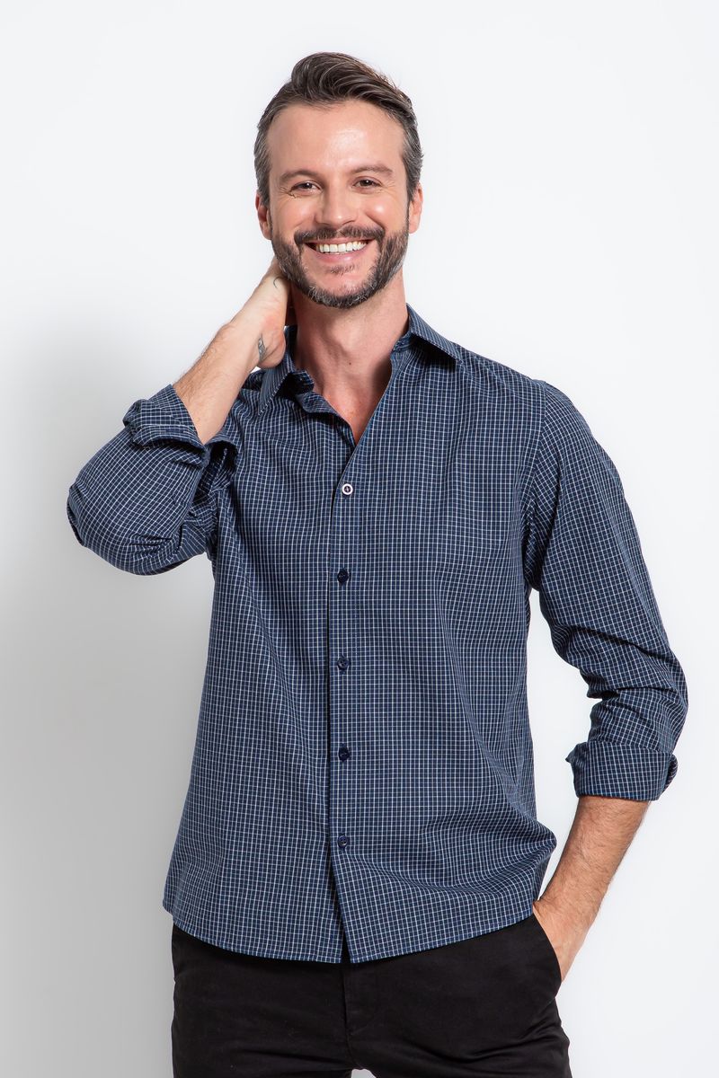 Camisa-Slim-Xadrez-Algodao-ML-PRETO-002-19473-05