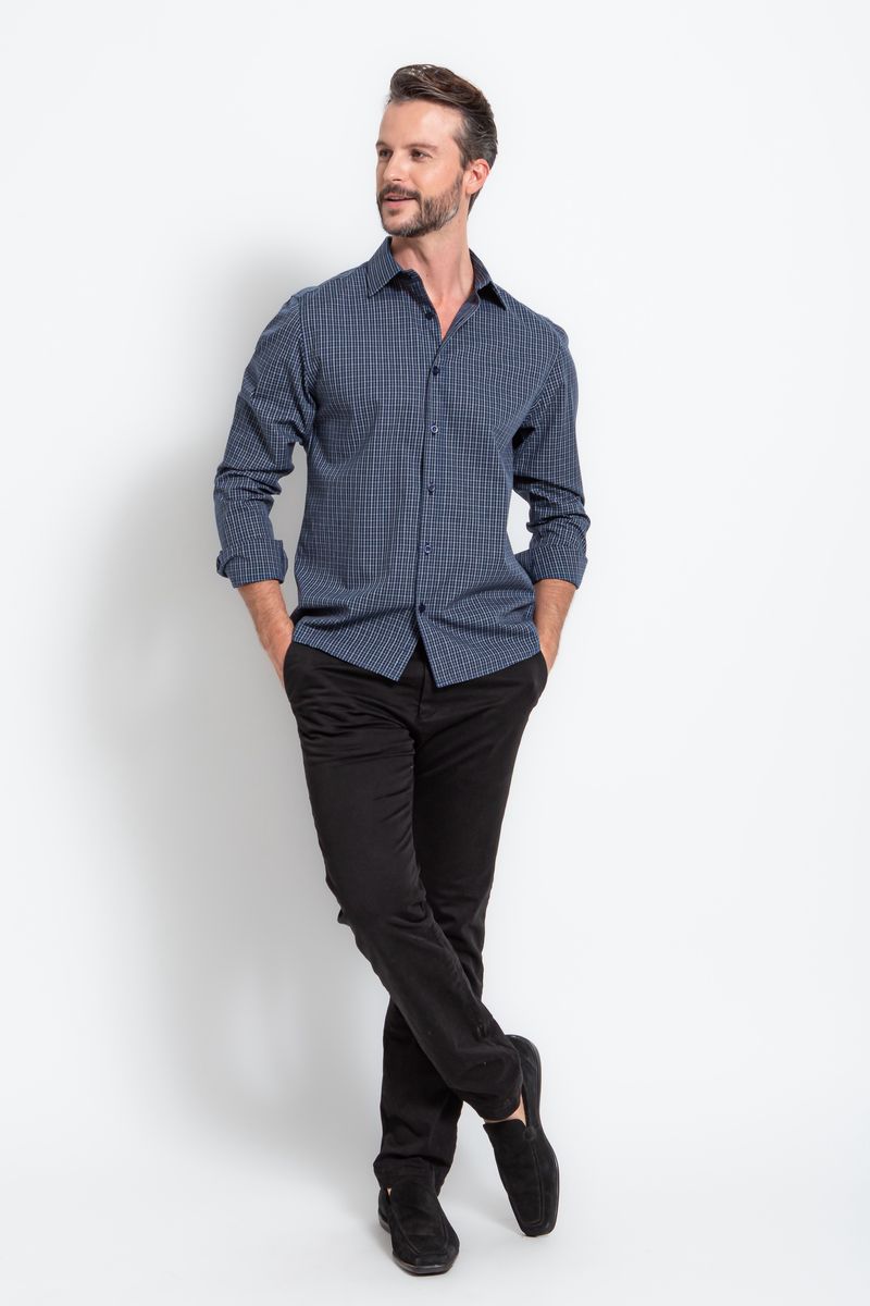 Camisa-Slim-Xadrez-Algodao-ML-PRETO-002-19473-05