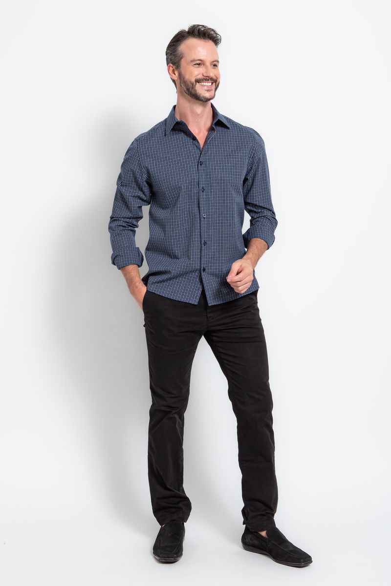 Camisa-Slim-Xadrez-Algodao-ML-PRETO-002-19473-05