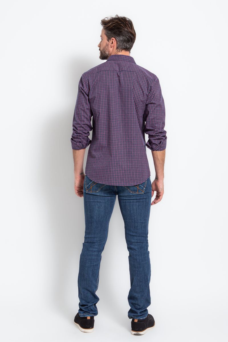 Camisa-Slim-Xadrez-Algodao-ML-ROSA-011-19473-02