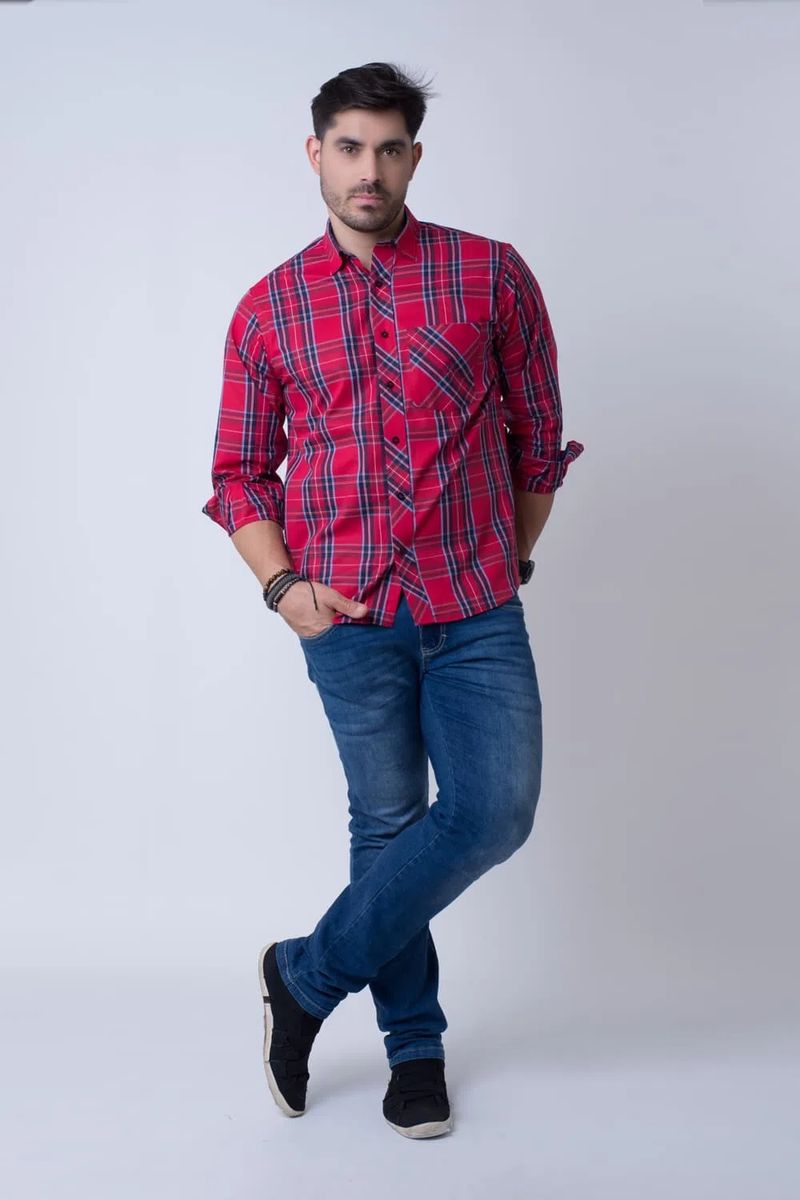 Camisa-Xadrez-Algodao-ML-VERMELHO-QUEIMADO-138-07447-02