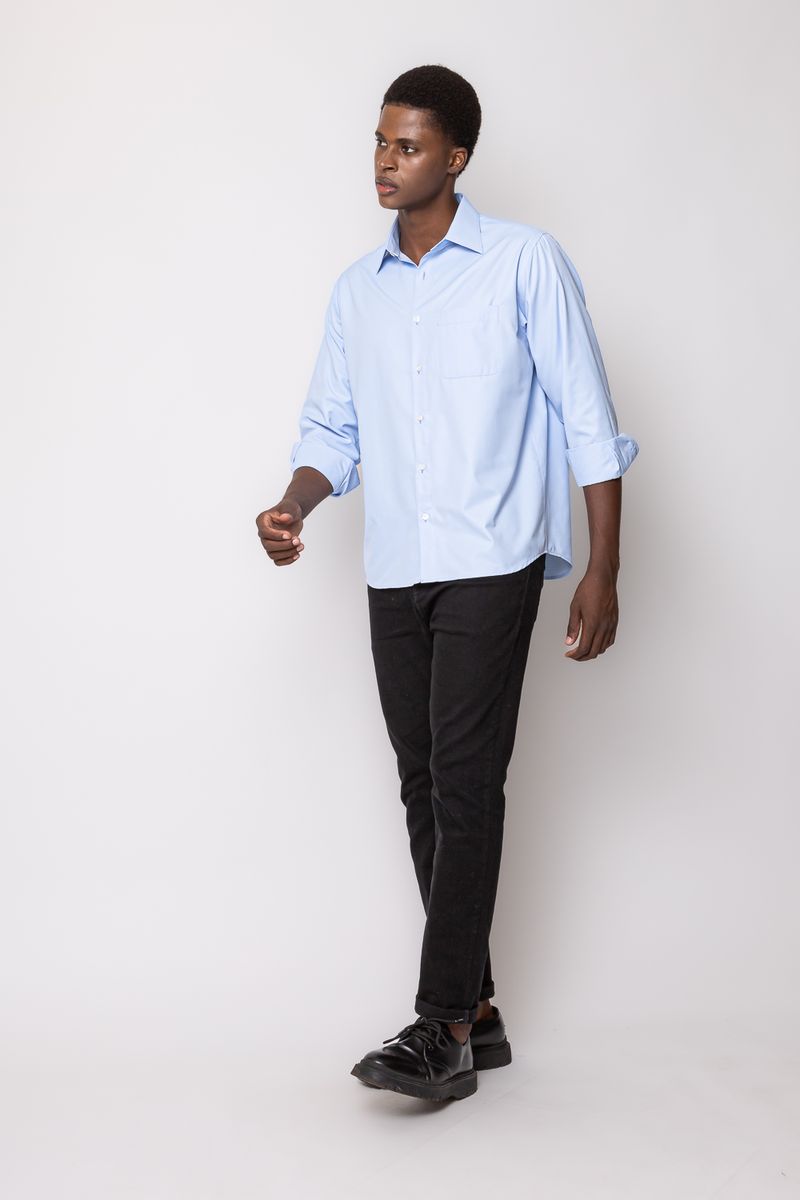 Camisa-Social-Maquinetada-Algodao-Misto-AZUL-CLARO-008-19318-648